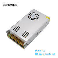 【✴COD✴】 pingguij Jcpower Ac110v 220V เป็น Dc 24V 15a 360W สวิทชิ่งเพาเวอร์ซัพพลายเครื่องแปลงแรงดันไฟฟ้าสำหรับการควบคุมสายไฟ Led จอแสดงผลแอลอีดีสวิตช์ Led