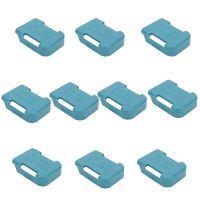 【YF】 10Pcs Battery Storage Rack Holder Case for Makita 18V Fixing Devices(Blue)