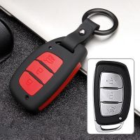 Car Key Case Cover For Hyundai Tucson TL Santa Fe DM Elantra AD Accent Solaris Creta IX25 IX20 IX35 I20 I40 IONIQ Sonata LF HB20