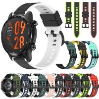 Rubber Outdoor Band For TicWatch GTW Strap Pro 3 Ultra GPS/GTX/S2/E2/E3/GTH 20/22mm Silicone Sports Replace Bracelet Accessorie