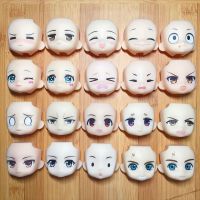 (Popular toys)GSC Nendoroi.d หัวตุ๊กตาเปลี่ยนหน้า Ob11น่ารักสำหรับ A14 YMY ร่างกาย Victor Hotamaru Miyake Hinata Hasebe