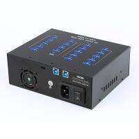 Sipolar A213P Industrial ความเร็วสูง5Gbps 20พอร์ตที่ชาร์จ USB Hub 3.0 110W อะแดปเตอร์ชาร์ทไฟสำหรับ Miners โมเด็ม3G 4G