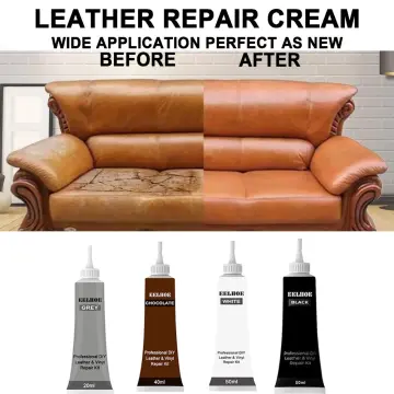 Leather Repair Kit, Camel - Restore Couch Furniture Car Seat Sofa Bag