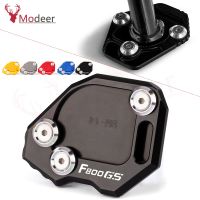 ◆▼ Main Side Stand Cover CNC Kickstand Support Pad Enlarger For BMW F800GS F800 GS F 800 GS 2008 2009 2010 2011 2012 2013 2014 2015