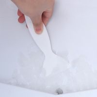 White Plastic Refrigerator Ice Shovel/ Freezer Frost Cleaning Deicing Scraper/ Automobile Windshield Snow Remove Squeegee/ Kitchen Gadgets