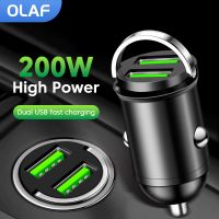 【 Fei YING 】ที่ชาร์จตัวชาร์จไฟสำหรับ iPhone Olaf 200W QC3.0อะแดปเตอร์ USB