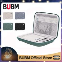 BUBM USB กล่องพกพาเก็บเคสพาวเวอร์แบงก์เคสแข็งกระเป๋าพร้อมที่ชาร์จสำหรับ SSD กระเป๋าฮาร์ดไดรฟ์เสริมเคสพาวเวอร์แบงก์ดิสก์