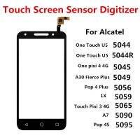 หน้าจอสัมผัสสำหรับ Alcatel 5044 5044R 5045 5049 5059 5056 5065 5090 5095จอแสดงผล LCD แผงด้านหน้าออกเซ็นเซอร์อะไหล่เปลี่ยน