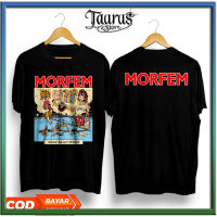 121Band Morfem Vol.1 การพิมพ์สกรีน DTF Premium Baju Cotton Combads 30s Original Can Pay ที่ Tsirth Janda บลอนด์เพลส AigoStore246