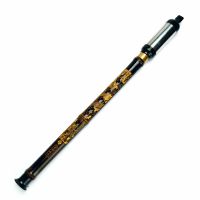 G/F Key Flute Bawu Bamboo Chinese Traditional Vertical Flauta Handmade Musical Instrument for Beginners and Music Lovers