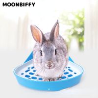 Pet Toilet Rabbit Litter Box Totoro Corner Potty Toilet Urinal Indoor Training Small Pet Lapin Cleaning Supplies Pet Accessories