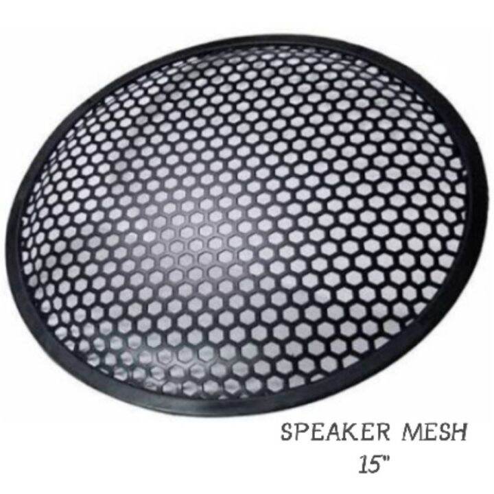SPEAKER MESH COVER 15 METAL WITH CLIPS SCREWS Lazada PH