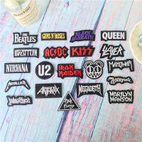 ♚ Rock Band：Heavy Metal Glam Rock Hardcore Punk - Series 06 Mini Iron-On Patch ♚ 1Pc Rock N Roll DIY Sew on Iron on Badges Patches