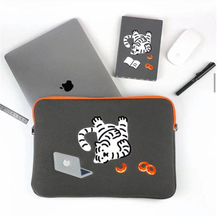 kawaii-lazy-tiger-13-laptop-tablet-case-for-samsung-air-4-mac-pro-9-7-10-8-11-14-5-15-inch-sleeve-inner-case-bags