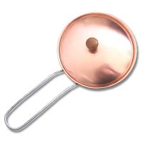 Egg Baked Cake Copper Pot Equipment Special Pot for Sending Clips Chengdu Snack Small Round Copper Pot Set Commercial Egg Baked Cake Pot