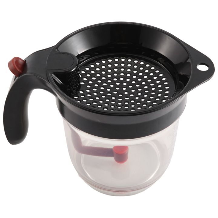 Kitchen Tools 2 Cup Plastic Measuring Cup Oil Water Grease Fat Separator  Strainer - Buy Kitchen Tools 2 Cup Plastic Measuring Cup Oil Water Grease  Fat Separator Strainer Product on