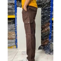 SELUAR KERJA 6 POKRT KAIN COTTON cargo long pants 6 pockets seluar cargo lelaki