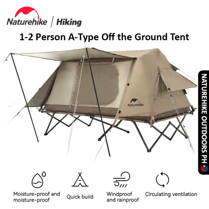 Naturehike A-TYPE Series Off the Ground Automatic Camping Tent for 1 ...