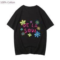 Mens Large T-shirt De La Soul Cute Aesthetic Anime Tshirts Kawaii Mangacomic Tshirt Cotton Regular Teeshirt High Street