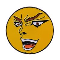 Kono Dio Da Meme Brooch JoJo 39;s Bizarre Adventure Dio Brando Badge Japanese Manga pin