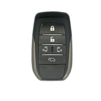 Keyless Entry สมาร์ทรีโมทคอนล Key Shell สำหรับ Toyota Previa Alphard Noah 5ปุ่มรถนาฬิกาปลุก Fob Key Cover