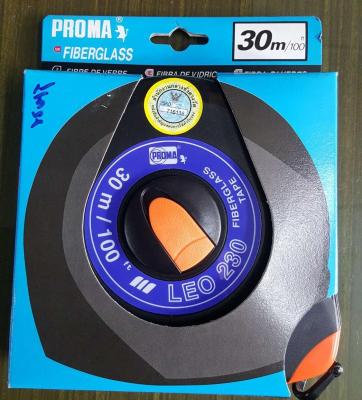 ตลับเมตร PROMA เทปไฟเบอร์กลม 30 เมตร