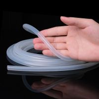 1/5meter Silicone Tube Elasticity High Temperature Food Grade Clear Beer Pipe Milk Hose Pipe Flexible Nontoxic ID 2mm To 18mm