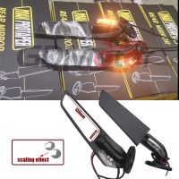 ❦♠ปีกลม Spion Motor แบบปรับได้ด้านหลังแบบหมุนได้สำหรับ Honda CBR650R 650F CBR125R CBR300R CBR500R CBR600RR