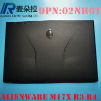 New org laptop case for Alienware M17x R3 R4 LCD back cover lid rear black 02nh6t 2nh6t