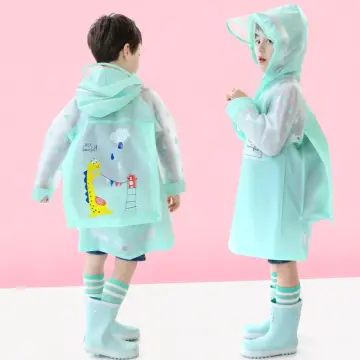 Girls sales dinosaur raincoat