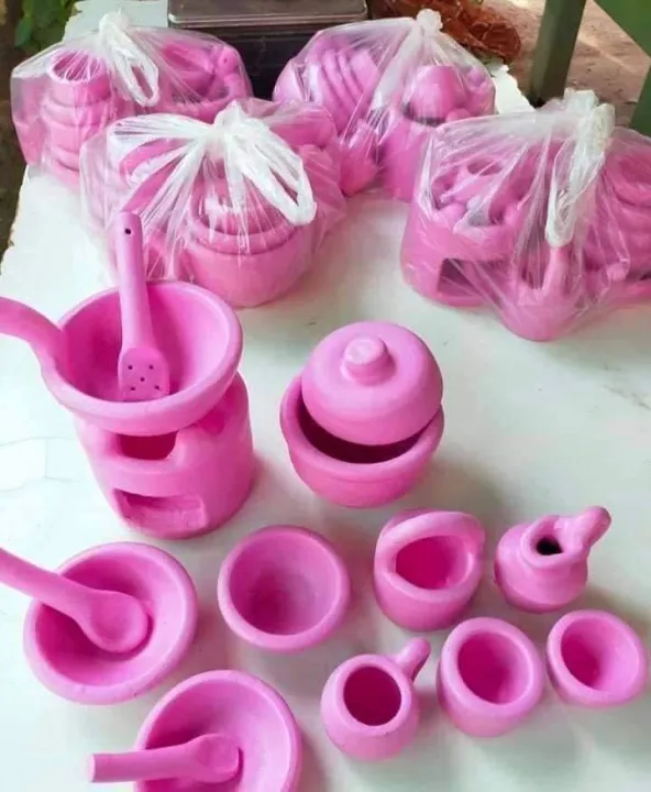 CLAY MUD COOK WEAR / CLAY POTS /KIDS TOY Lazada PH