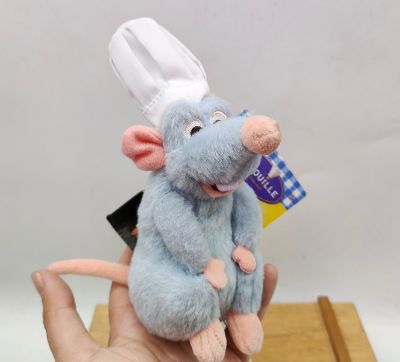 Ratatouille Chef Remy ตุ๊กตาหนานุ่มไหล่แม่เหล็ก,ตุ๊กตาผ้ากำมะหยี่ไหล่แม่เหล็กแบบใหม่และอื่นๆ