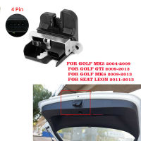 Pintu Kunci Penggerak Logam Kereta Belakang 5M0827505ฝาปิดกล่องท้ายรถ Pintu Hatchback ฝาท้ายบู้ทประตูรถสำหรับ Passat untuk VW กอล์ฟ