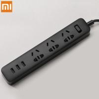 100% Original Mi Power Strip 250V ชาร์จ3 USB Extension Socket Plug 6ปลั๊กเอาต์พุต Eu/au/uk/us มาตรฐานซ็อกเก็ต