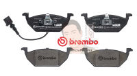 P85 072X ผ้าเบรก-F-แท้ BREMBO รุ่น XTRA : VX กอล์ฟ Golf MK4 4/5 ปี97-09 ปี96-&amp;gt; " เครอป อะไหล่ยนต์"