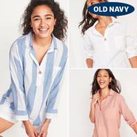 เชิ้ตผ้าลินิน Old Navy แท้? *งานตัดป้าย*