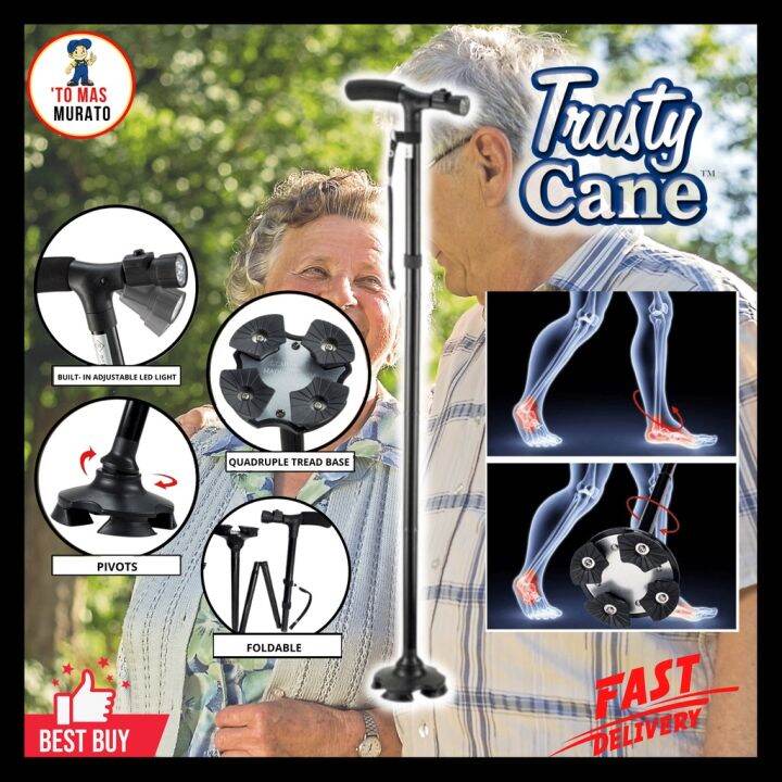 ☆Tungkod for adult adjustable Cane for elderly Baston stick for