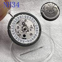 【YF】 Original Nh34 Mechanical Movement Watches Automatic Watch Parts Repair GMT Dial