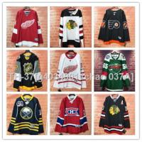 ▣❁✐ g40349011chao 037A เสื้อกีฬาแขนยาว แบบสวมหัว ลาย Nhl Jersey Hockey Jersey สไตล์ฮิปฮอป