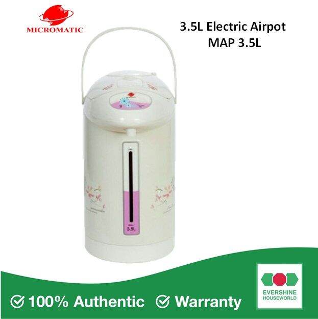 MICROMATIC 3.5 LITERS ELECTRIC AIRPOT MAP3.5L Lazada PH