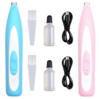 Dog Paw Trimmer Led Light Pet Hair Grooming Trimmer Cordless USB Rechargeable Low Noise Clippers for Trimming Dogs Hair Around Paws Eyes Ears Face Rump manner