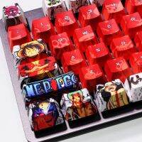 108คีย์ Theme Keycap Luffy Empress อะนิเมะ Keycap PBT Dye Sublimation คีย์บอร์ด Keycaps