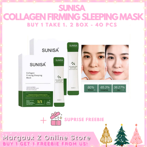 MARGAUX Os. ORIGINAL BUY 1 TAKE 1, 40PCS/2 BOX Sunisa Collagen Firming