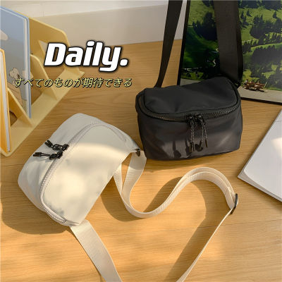 Casual All-Match Nylon Cloth Small Bag Womens 2023 New Popular Popular Crossbody Bag Sports Chest Bag For Students 2023