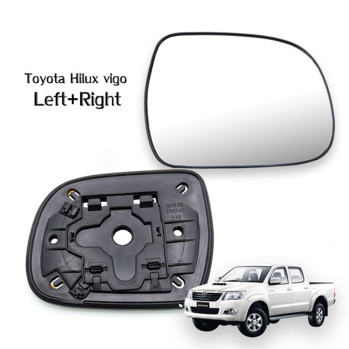 เนื้อเลนส์กระจก-ข้าง-ขวา-ซ้าย-rh-lh-ใส่-toyota-hilux-vigo-toyota-hilux-vigo-mk6-ประตู-ปี2005-2014-มีบริการเก็บเงินปลายทาง