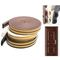 5-10M Self Adhesive DPEI Type Doors and For Windows Foam Seal Strip Soundproofing Collision Avoidance Rubber Seal Collision Foam Decorative Door Stops