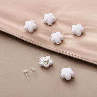 Bed Sheet Grippers Clips Set Mushroom Quilt Fixation Holder Non-slip Blanket Cover Fastener Clip Fitted Fixing Accessories