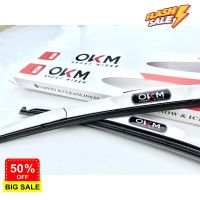 [โค้ด M3GGA ลด 20%] OKMใบปัดน้ำฝน wiper blade สีขาว #ก้าน  #ก้านปัดน้ำฝน  #ใบปัดน้ำฝน   #ที่ปัดน้ำฝน   #ยางปัดน้ำฝน