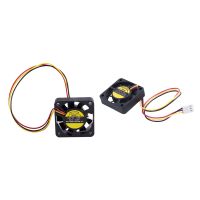 2 Pcs 40Mm X 10Mm CFM 3Pins 12V DC Brushless Computer Cooling Fan