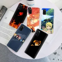 อ่อนนุ่ม เคสโทรศัพท์ หรับ Samsung Galaxy Note J4 J6 9 J2 A6 J8 J5 8 S9 S8 J7 S7 Core Prime Plus Edge TPU ปก Tr142 Fairy Tail